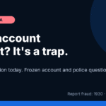 ScamRead card: Bank account on rent? It's a trap.