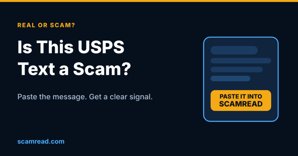 Is This USPS Text a Scam? 'Package Couldn't Be Delivered'