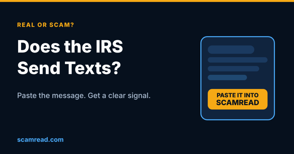 Does the IRS Send Text Messages? How to Spot an IRS Text Scam